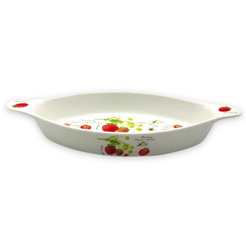 Kent Pottery New Fruit Collection Strawberry Baking Au Gratin Dish Cottagecore